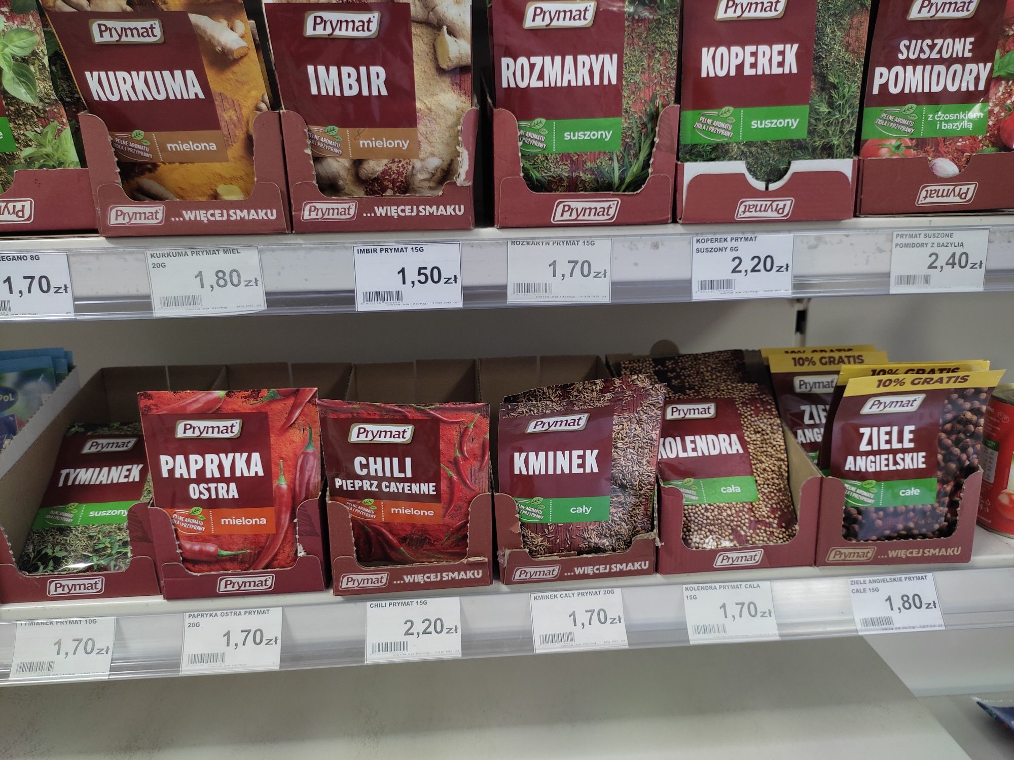 Przyprawy Prymat WYPRZEDAŻ!