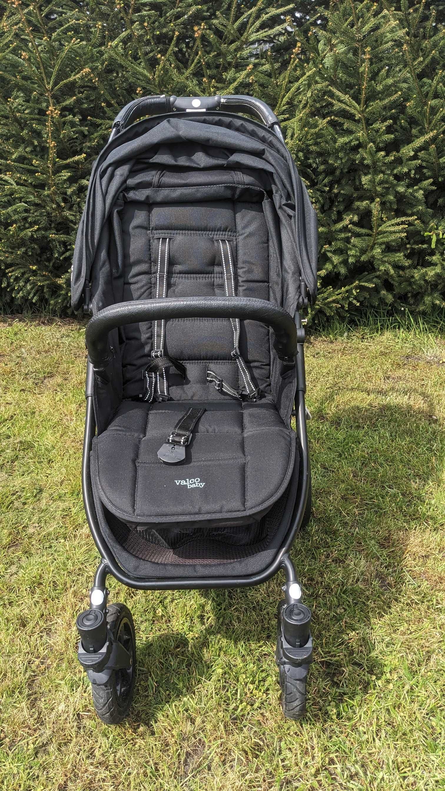 wózek spacerowy Valco Baby Snap 4 Sport Coal Black + GRATIS