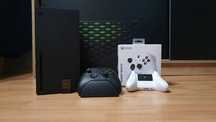 Xbox Series X 1T+2 pady+Ładowarka+Karta Seagate 500GB