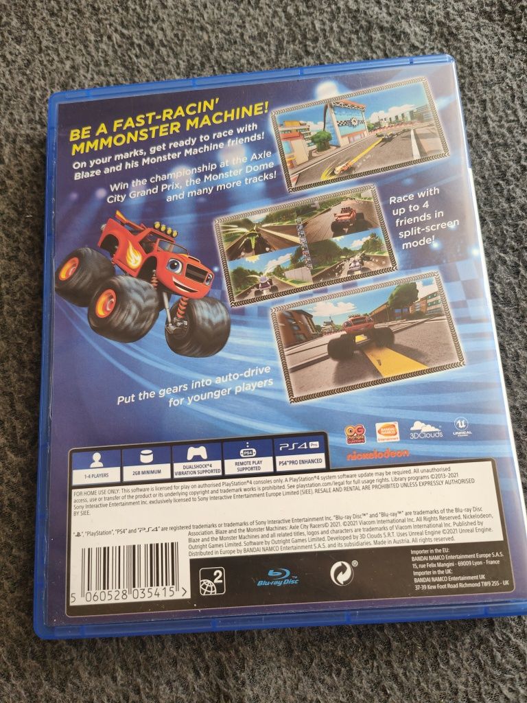 Blaze axle city racers PS4 PlayStation 5