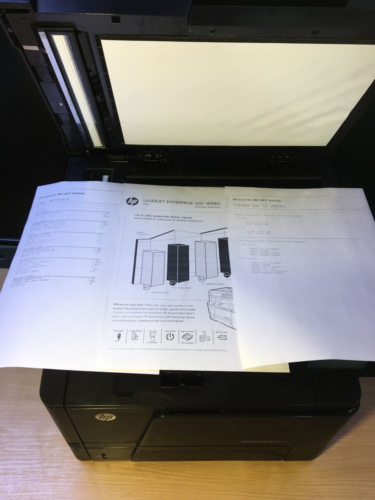 Лазерний МФУ БФП Принтер Сканер hp LaserJet 400 MFP M425dn