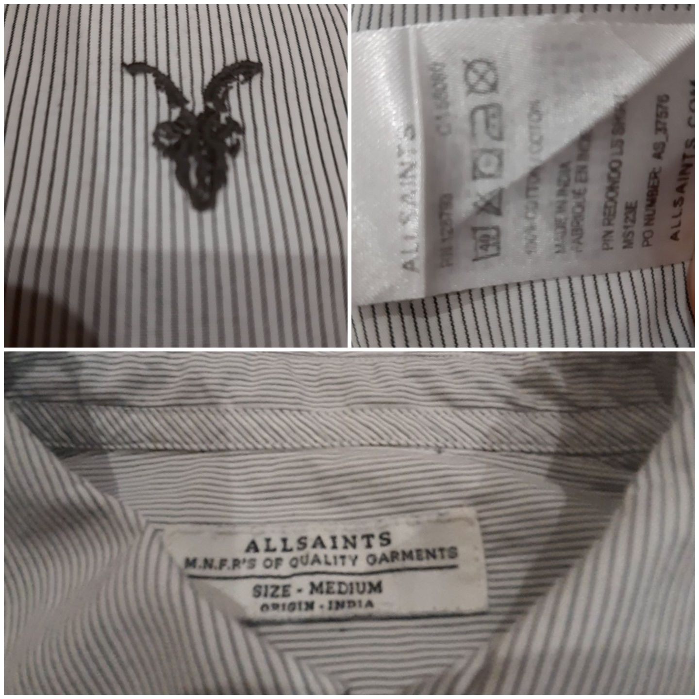 Allsaints  рубашка мужская.