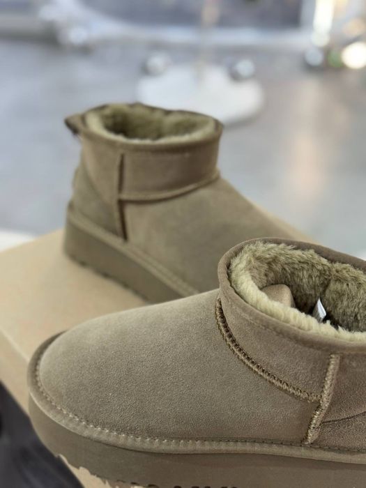 Угги UGG mini хакі без коробки