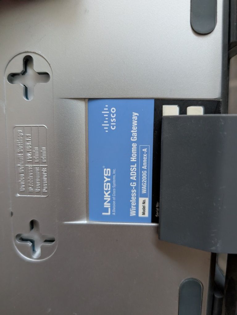 Linksys router cisco