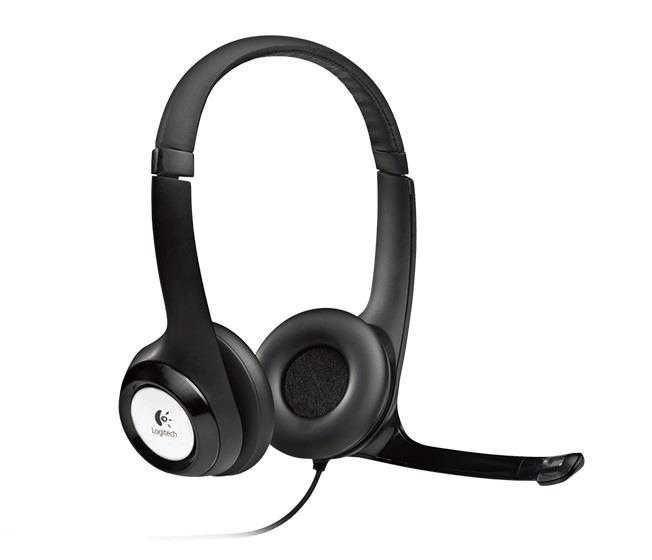 Słuchawki z mikrofonem Logitech H390 USB czarne FV