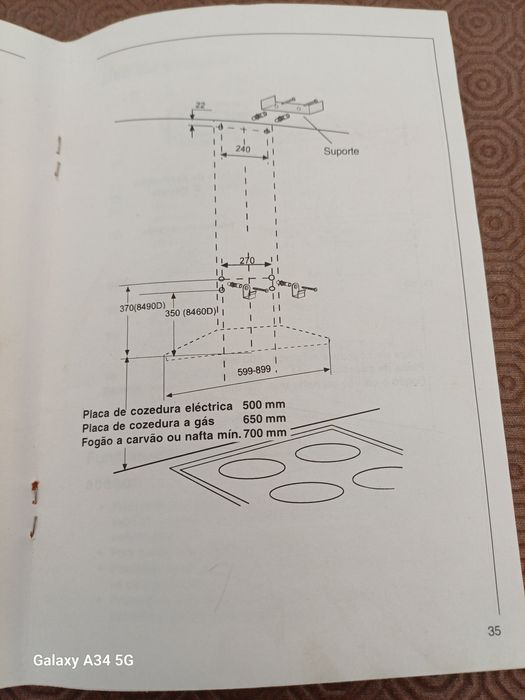 Exaustor AEG cinzento