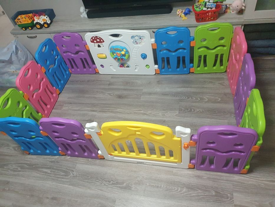 Манеж дитячий розбірний без дна. Манеж-огорожа, паркан