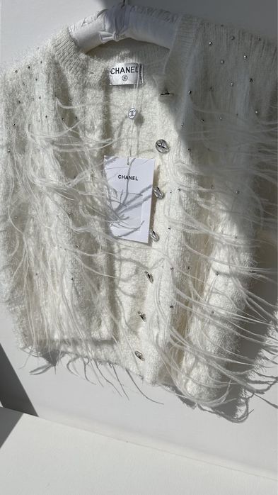 Sweter Chanel Biały