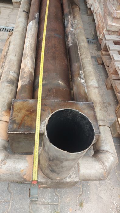 Nagrzewnica wymiennik ciepła wędzarnia STASZAK + palnik