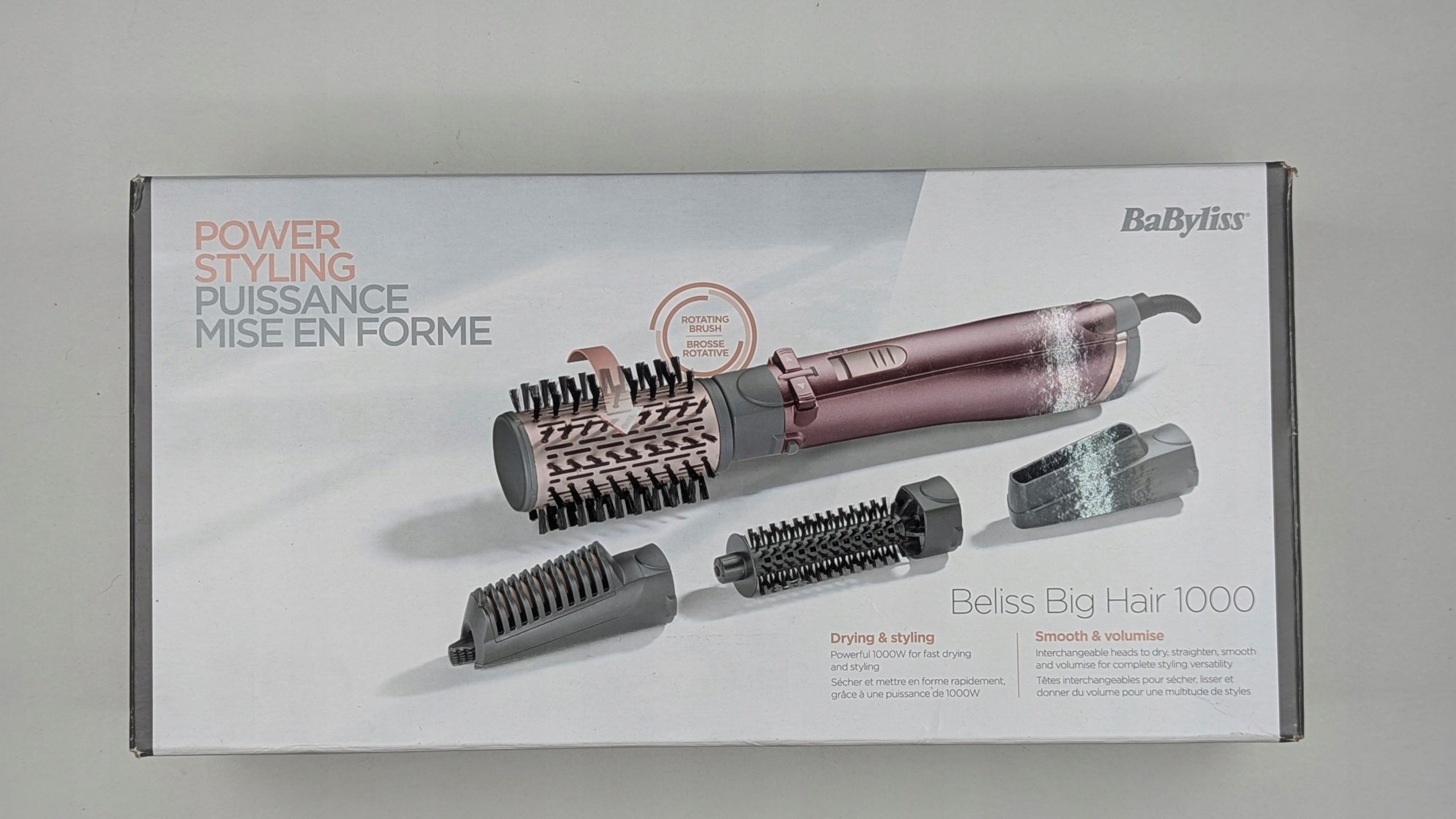 Lokówko-Suszarka Babyliss As960E Jonizacja 1000W Nie Obraca Się