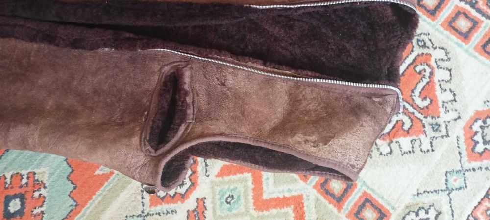 Підстежка чоловіча з натурального хутра - цигейка