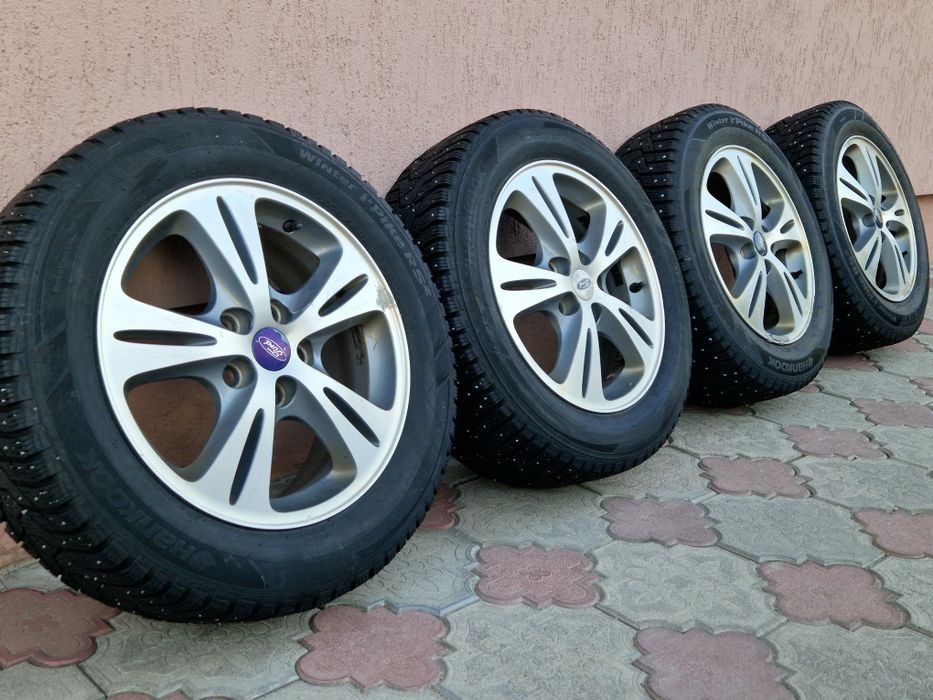 Диски з шинами 205 60 r16 Ford Focus C-max S-max Mondeo Volvo v60 s40