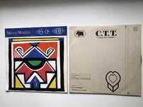 Discos de vinil CTT e Mariam Makeba
