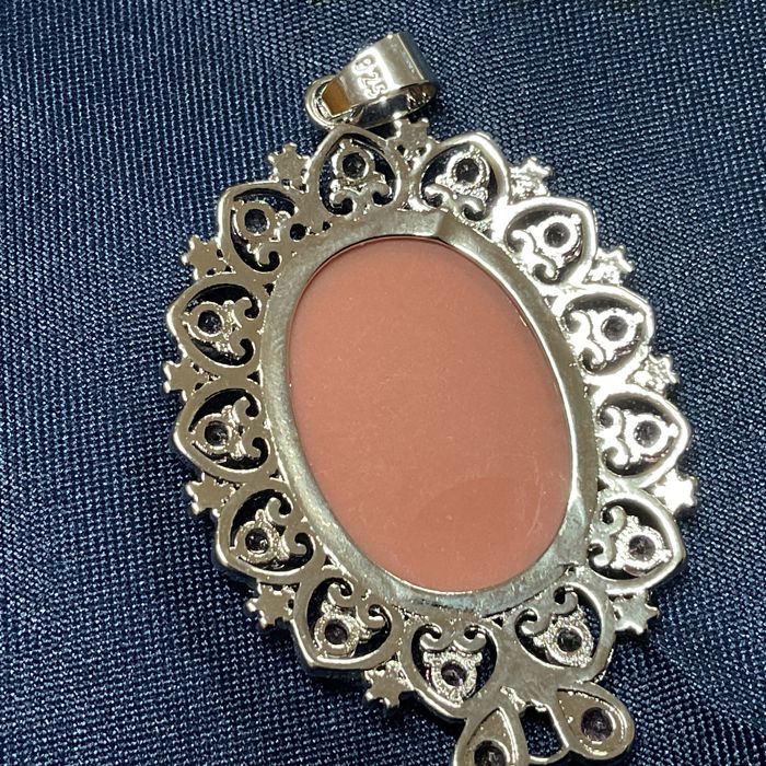 Pendente prata 925 medida de 5 cm