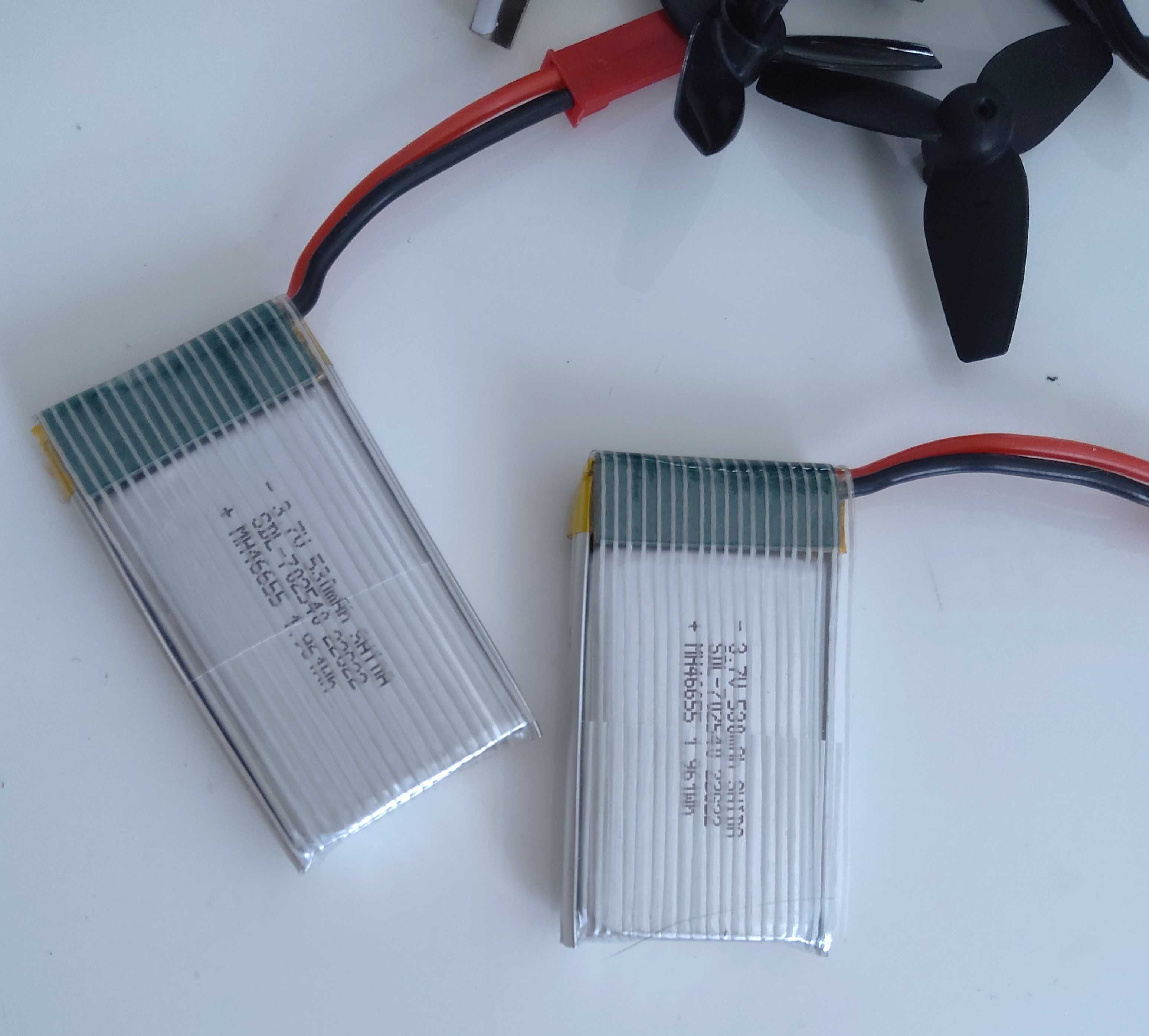 2 x Bateria Li - ion 3.7V 530mAh Shida + kabel do ładowania