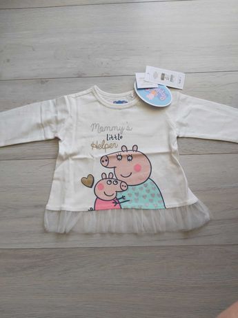 Peppa Pig bluzka dla dziewczynki nowa z metką