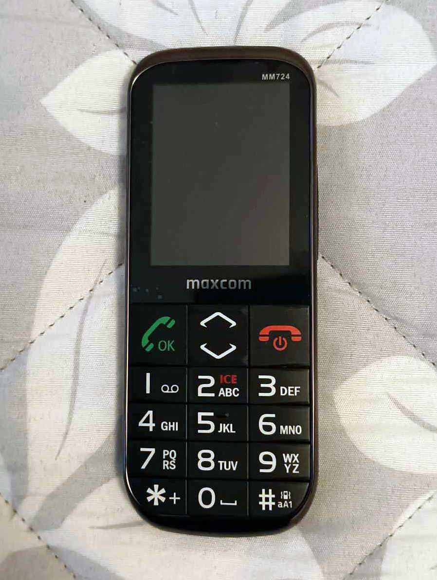 Telefon Maxcom MM724 - idealny dla seniora!