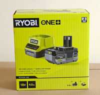 Akumulator RYOBI 4Ah 18V + Ładowarka 4.0Ah