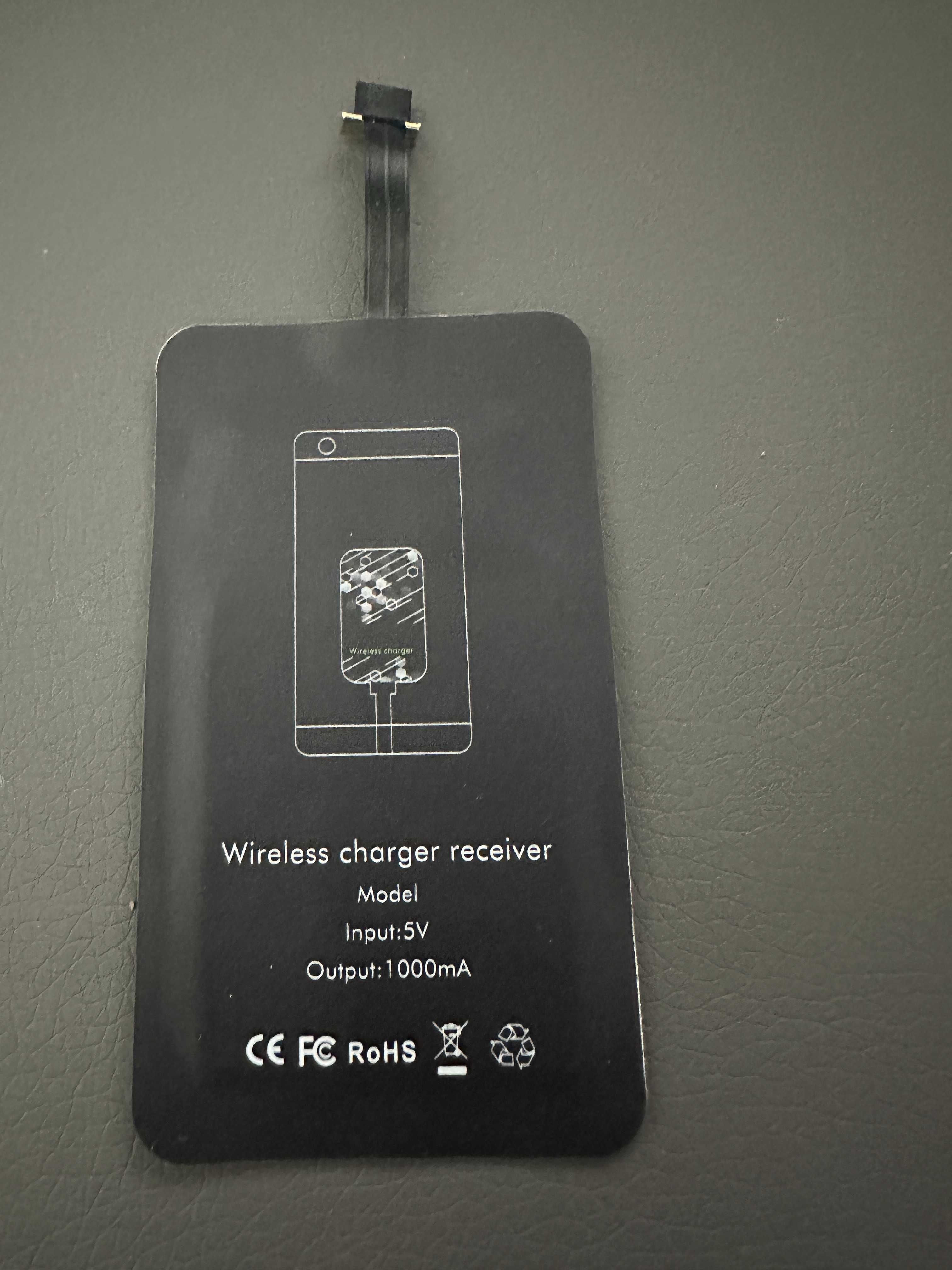 Adapter Wireless Charger Receiver - port microusb