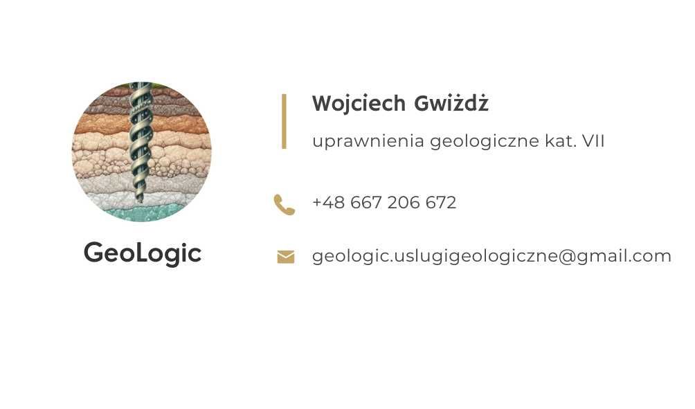 Geolog, opinia geotechniczna, badanie gruntu