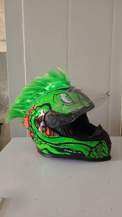 Mohawk para capacete