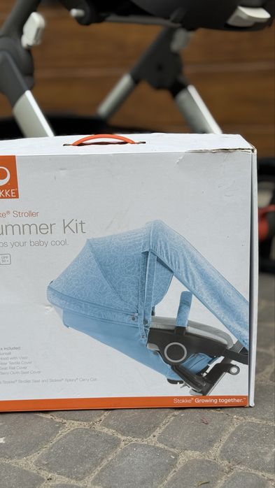 коляску Stokke Trailz 2 в 1 (люлька + прогулянковий блок)