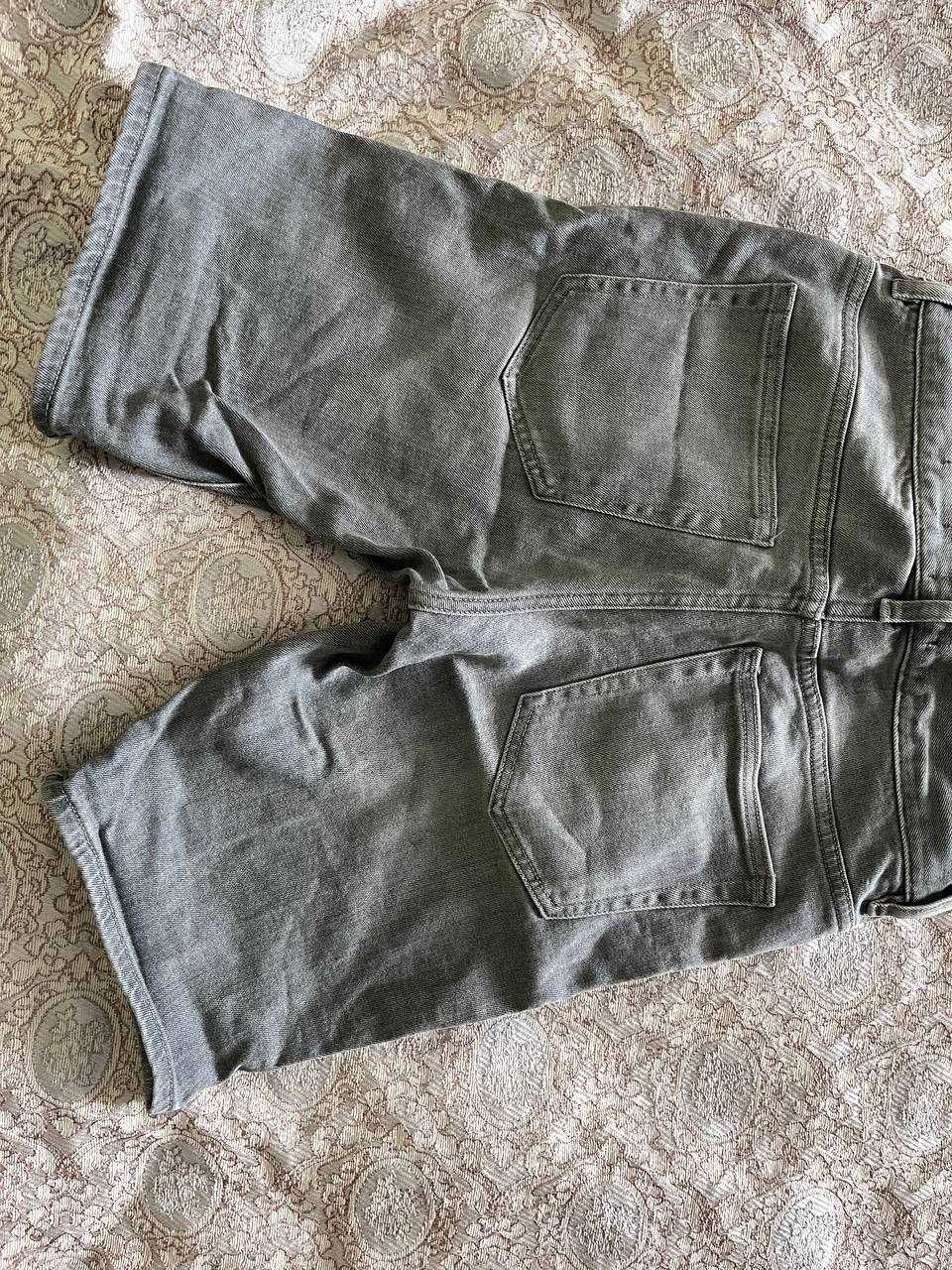 Шорти джинсові чоловічі H&M (оригінальні)  сірі
