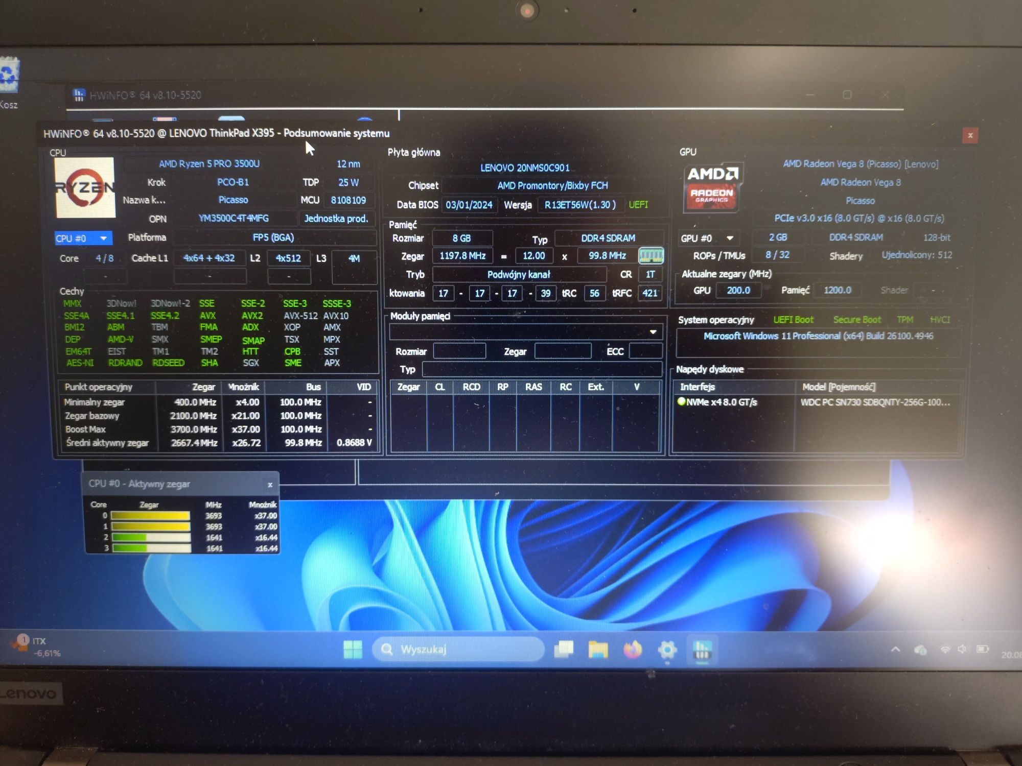 Lenovo ThinkPad x395