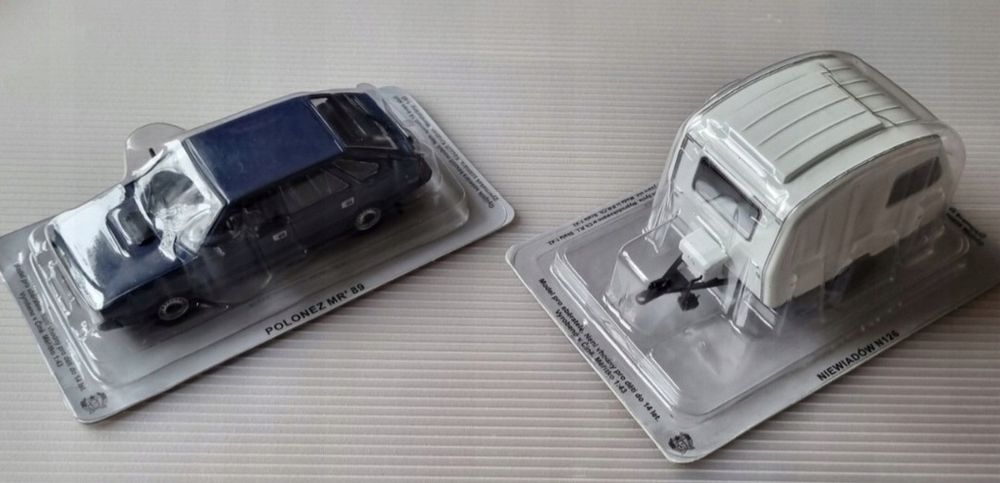 Kultowe Auta PRL Polonez MR89 z Niewiadów N126 1:43