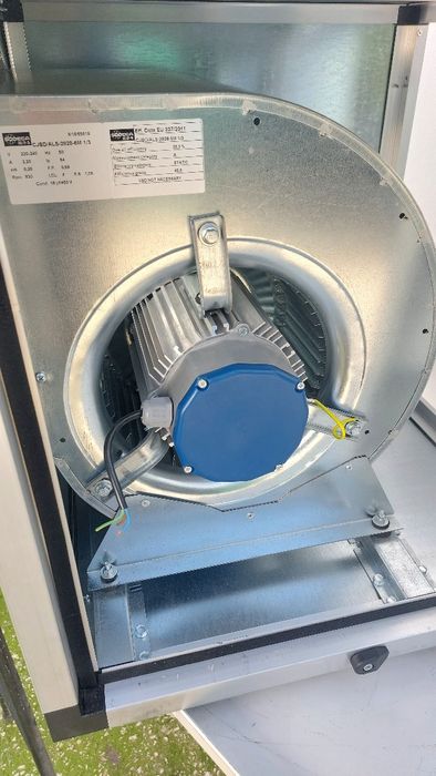 Ventilador extrator 3200  m3h Ar fumos tintas de estufas de pintura