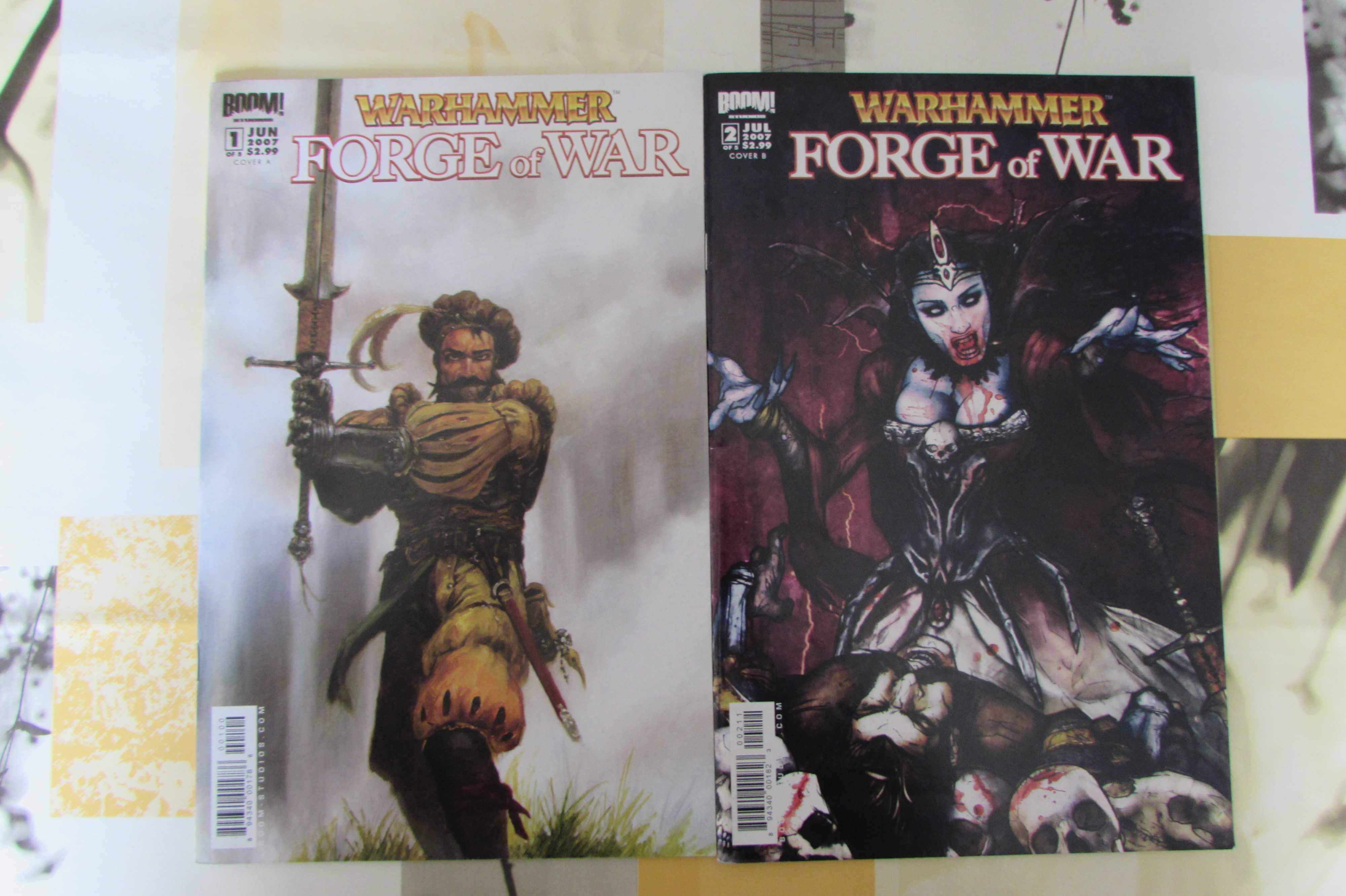 Comics diversos (Warhammer, Soulfire, Hellgate London, DragonLance)