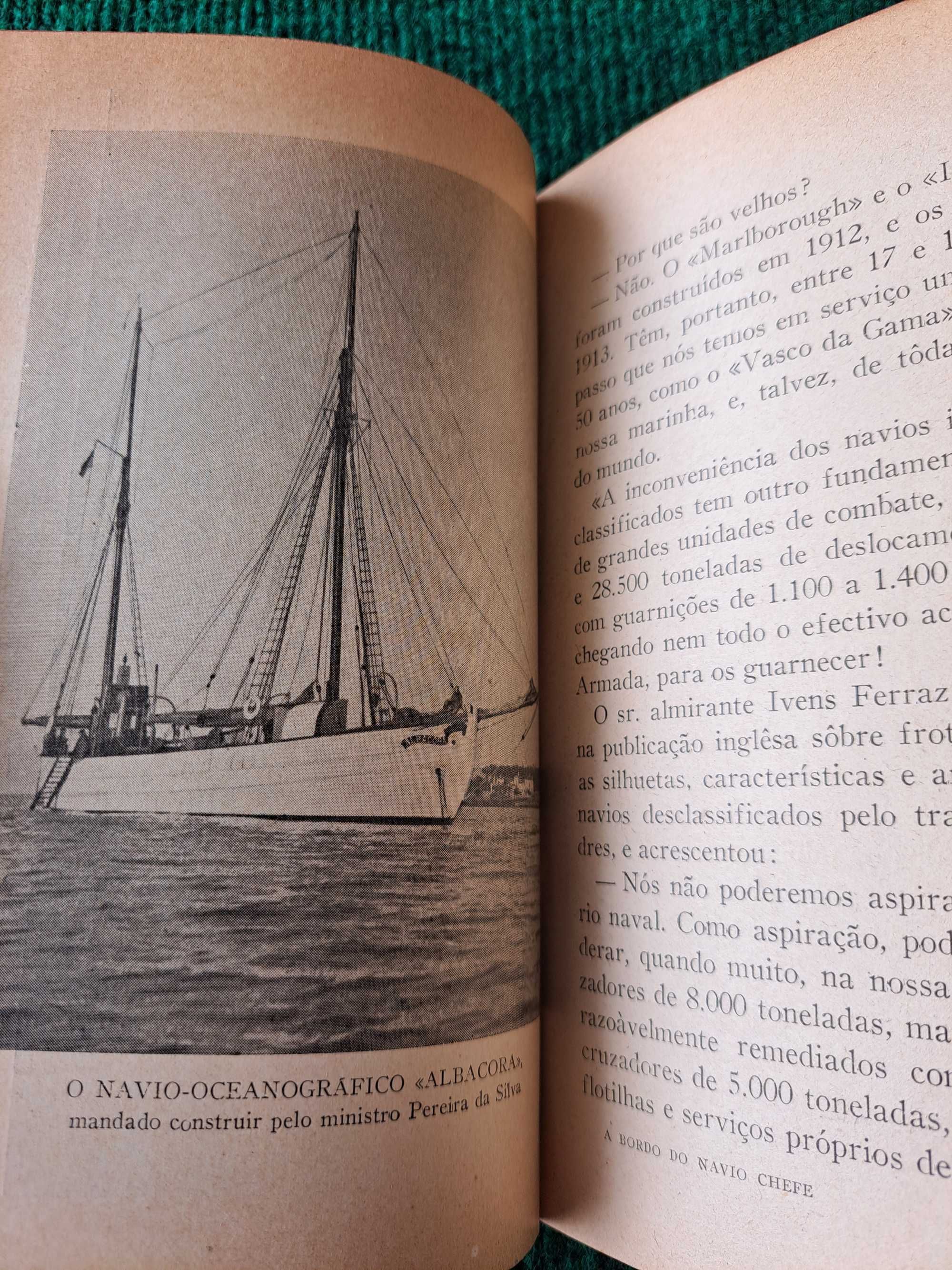 A bordo do navio-chefe - Maurício de Oliveira