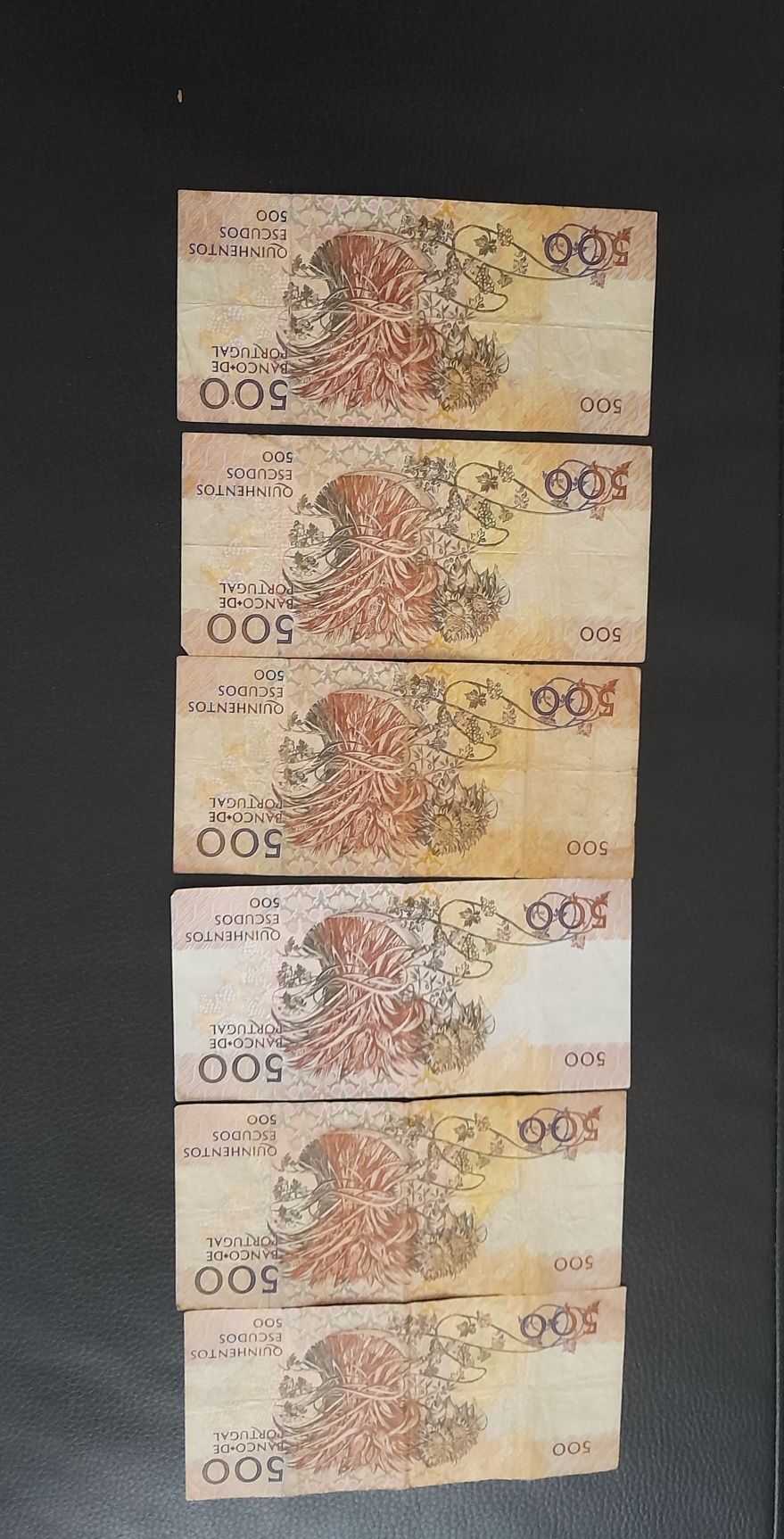 Notas de 500 escudos