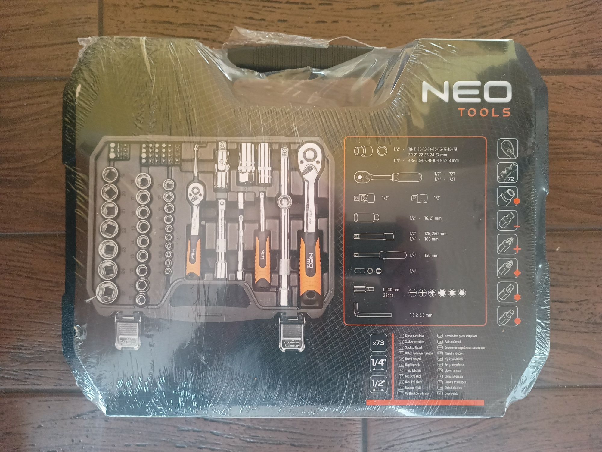 Klucze nasadowe Neo Tools