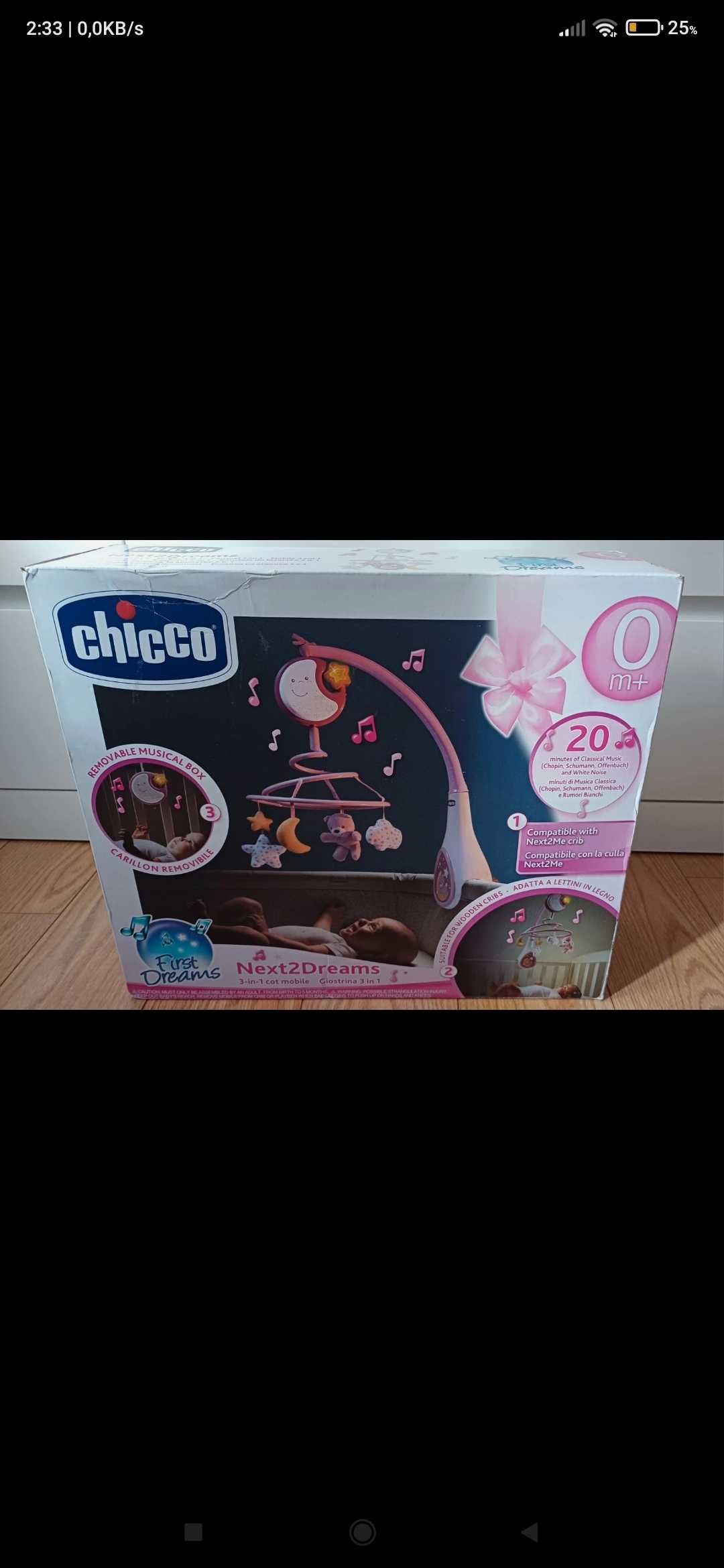 Mobile chicco 3 em 1