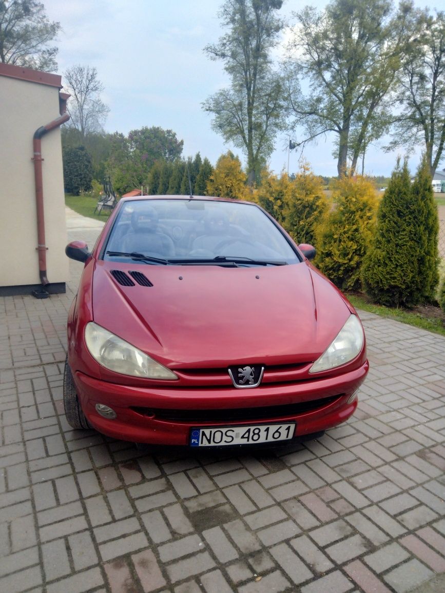 Peugot 206 cc cabrio benzyna gaz