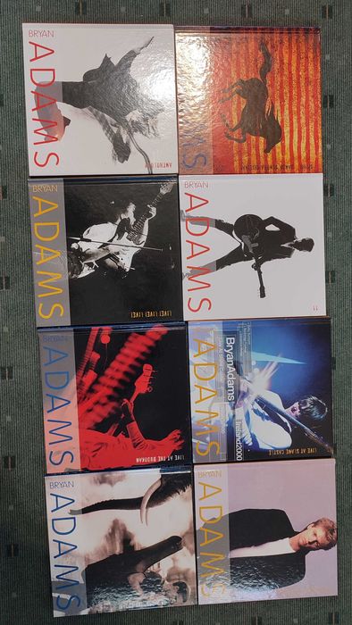 16 CDs de Bryan Adams