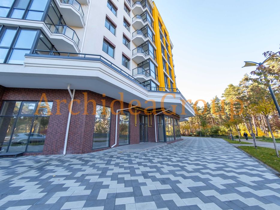 ЖК «На Прорізній» фасад комерційного приміщення  73 м2, Буча