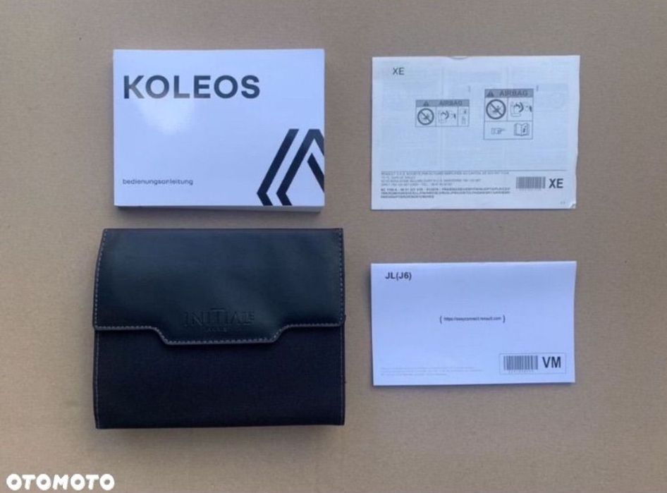 instrukcja obsługi książka Renault Koleos II 2 lift