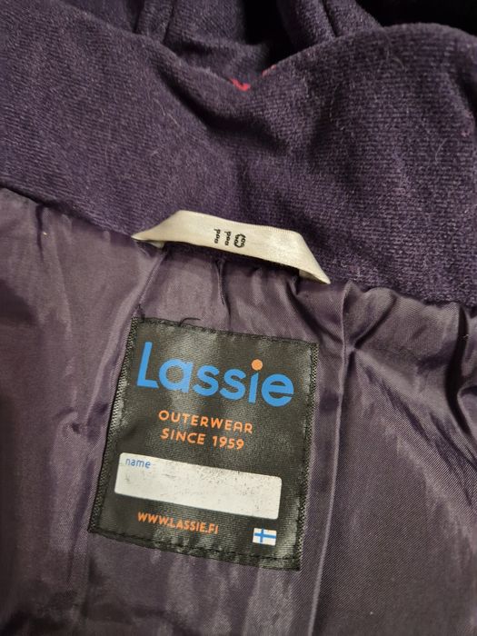 Зимовий костюм для дівчинки 110см.