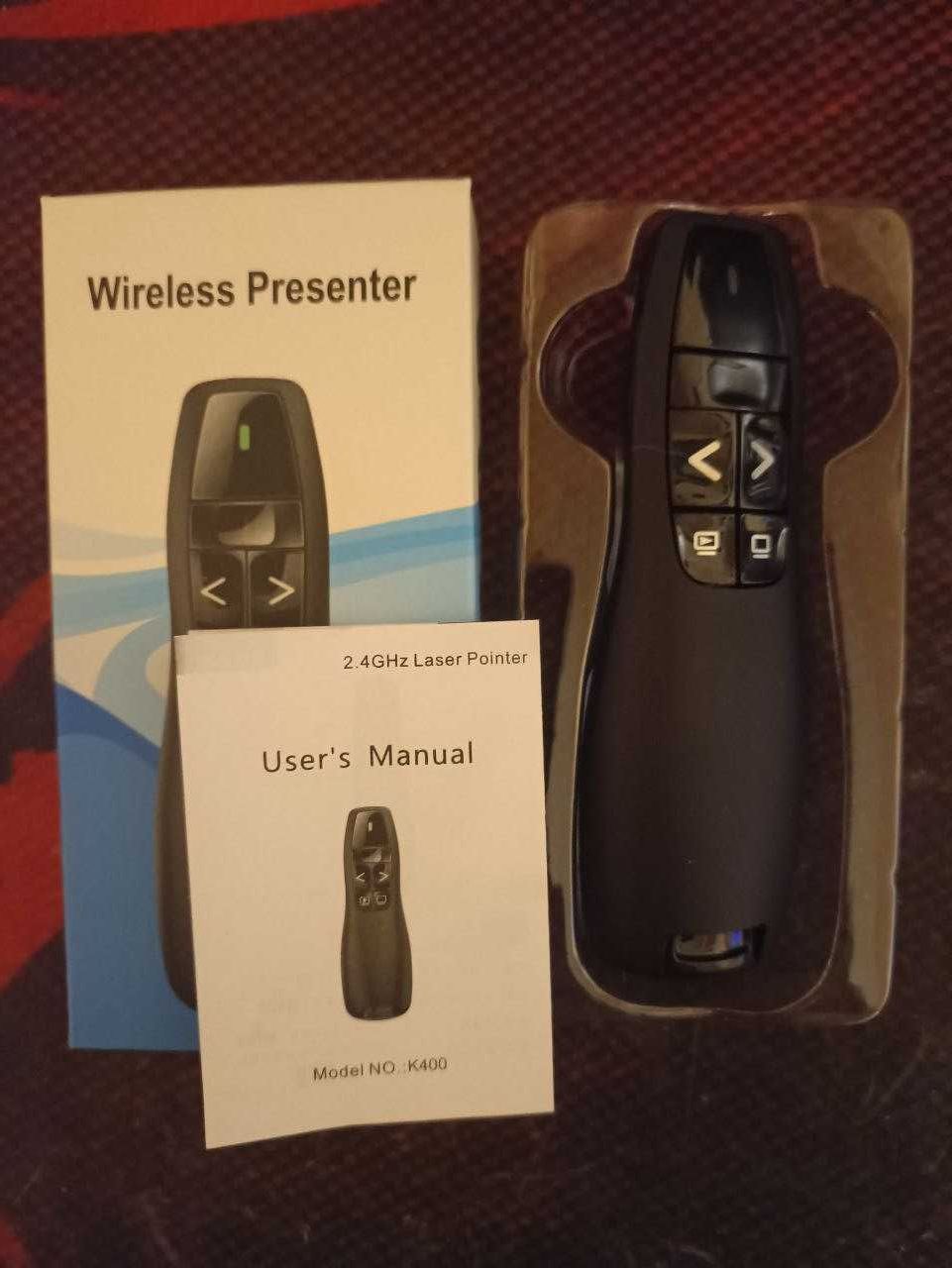 Бездротовий презентер (клікер) wireless presenter R400