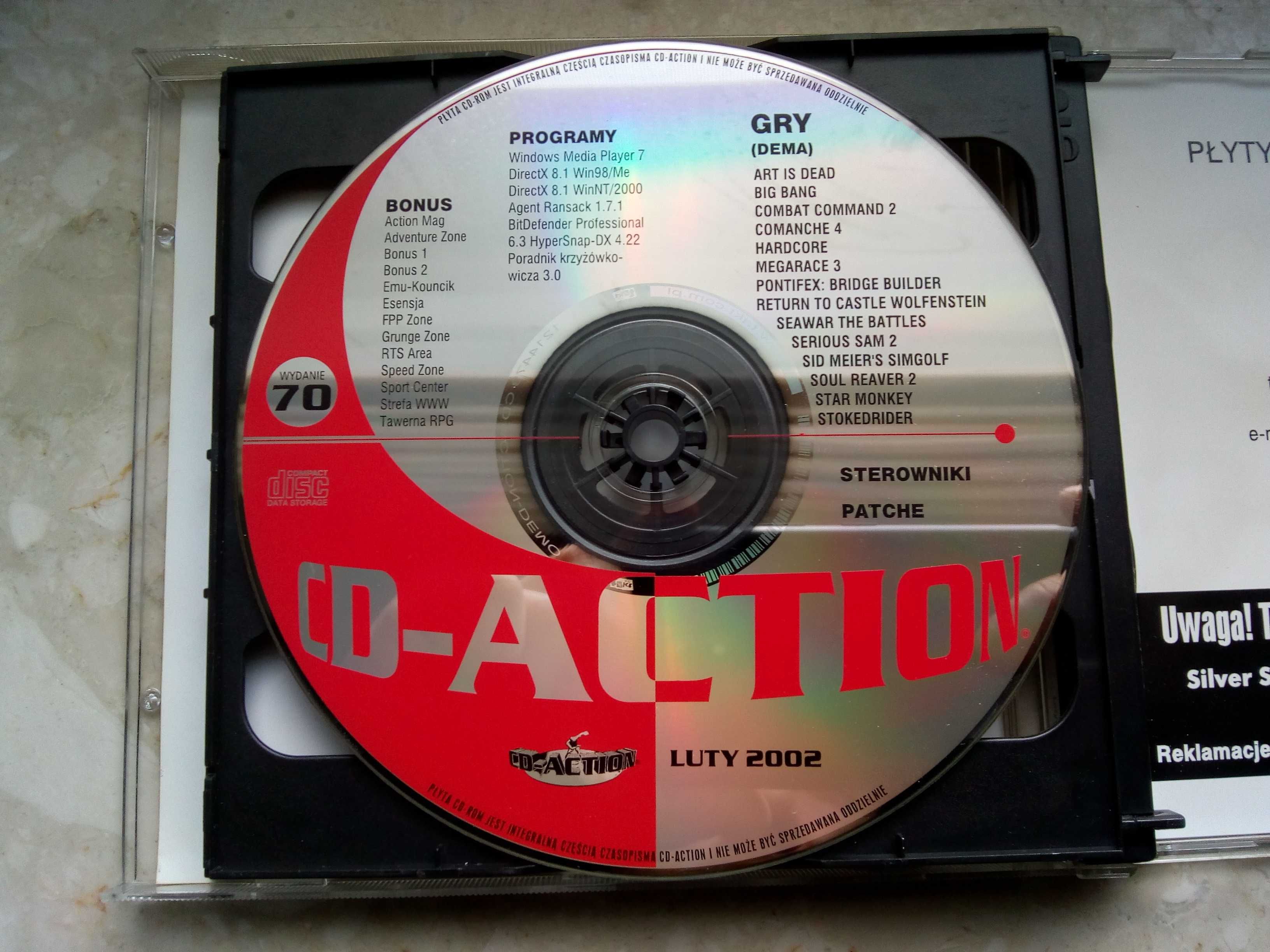 CD-Action nr. 70 2/2002 Luty 2CD