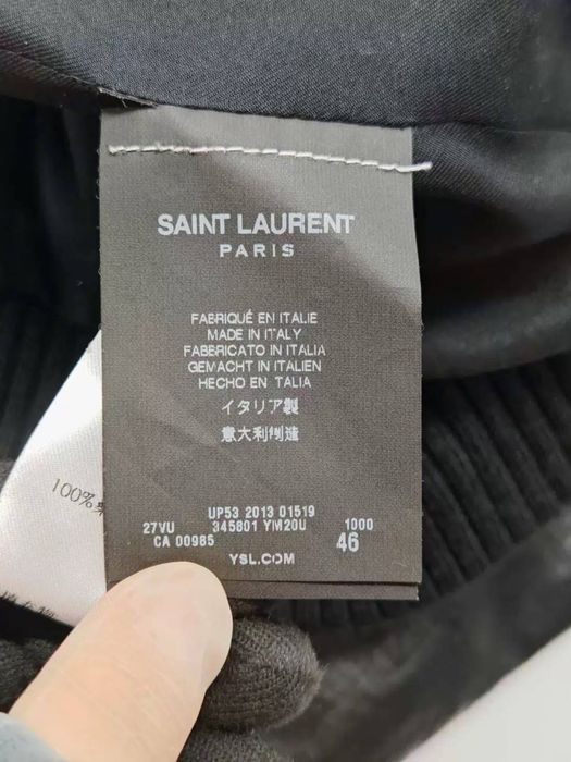 Saint Laurent Paris 13ss Hedi Slimane indie sleeze archive