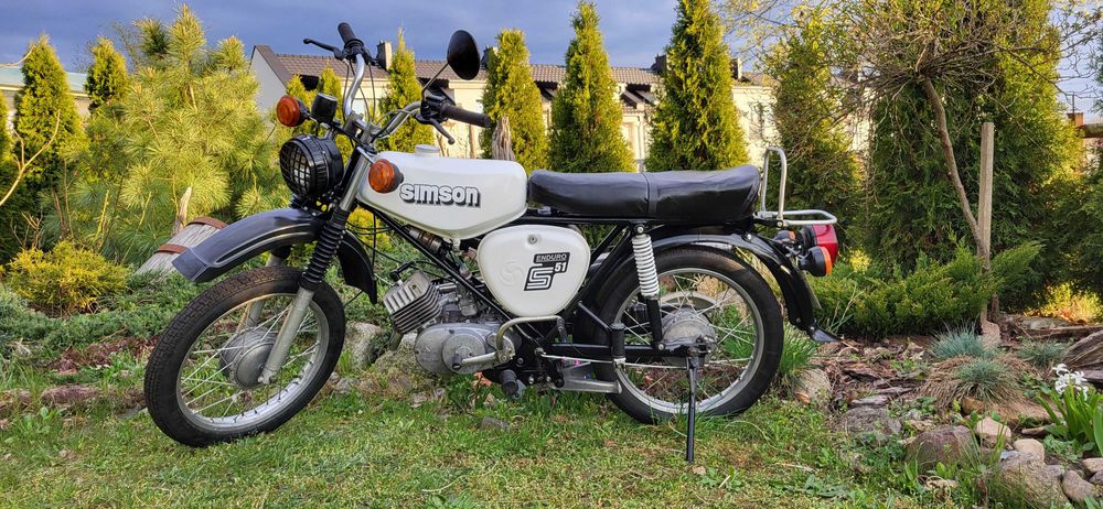 Simson Enduro S51 1985 Rok