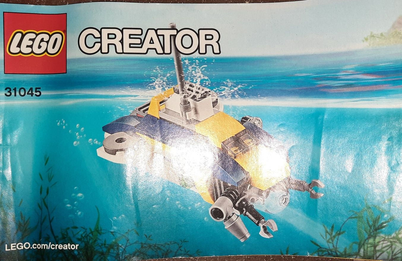 Lego creator 31045 statek, samolot 3w1