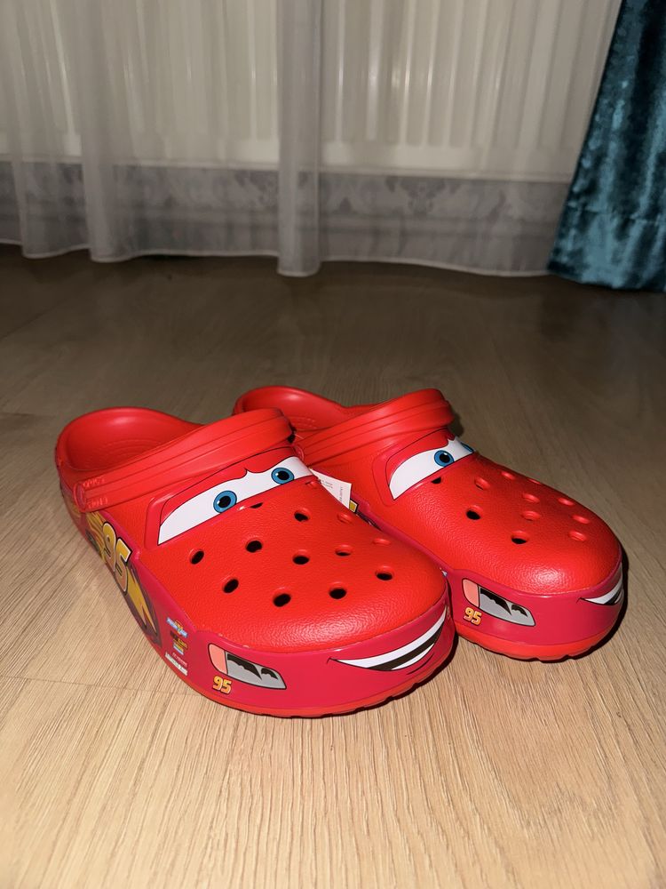 Crocs Mcqueen Cars | Крокси Молнія Маквін