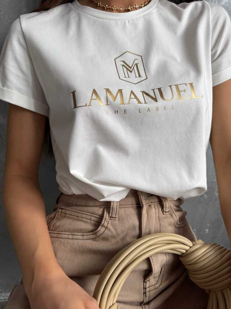 La manuel bluzka t-shirt styler ecru