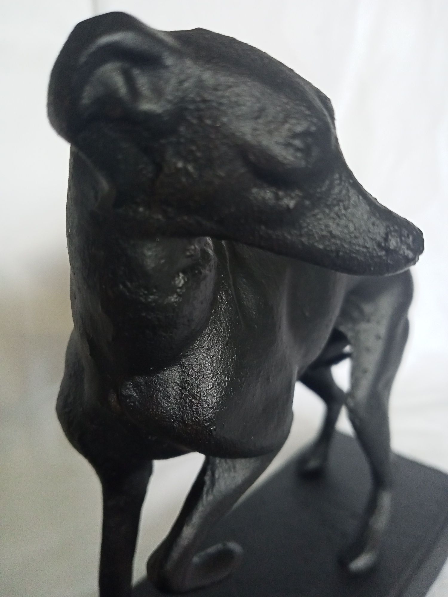 Статуэтка собаки "Борзая"(левретка?) Чугун, Германия