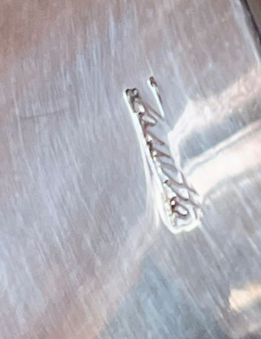 Taça Zanetto oval prateada