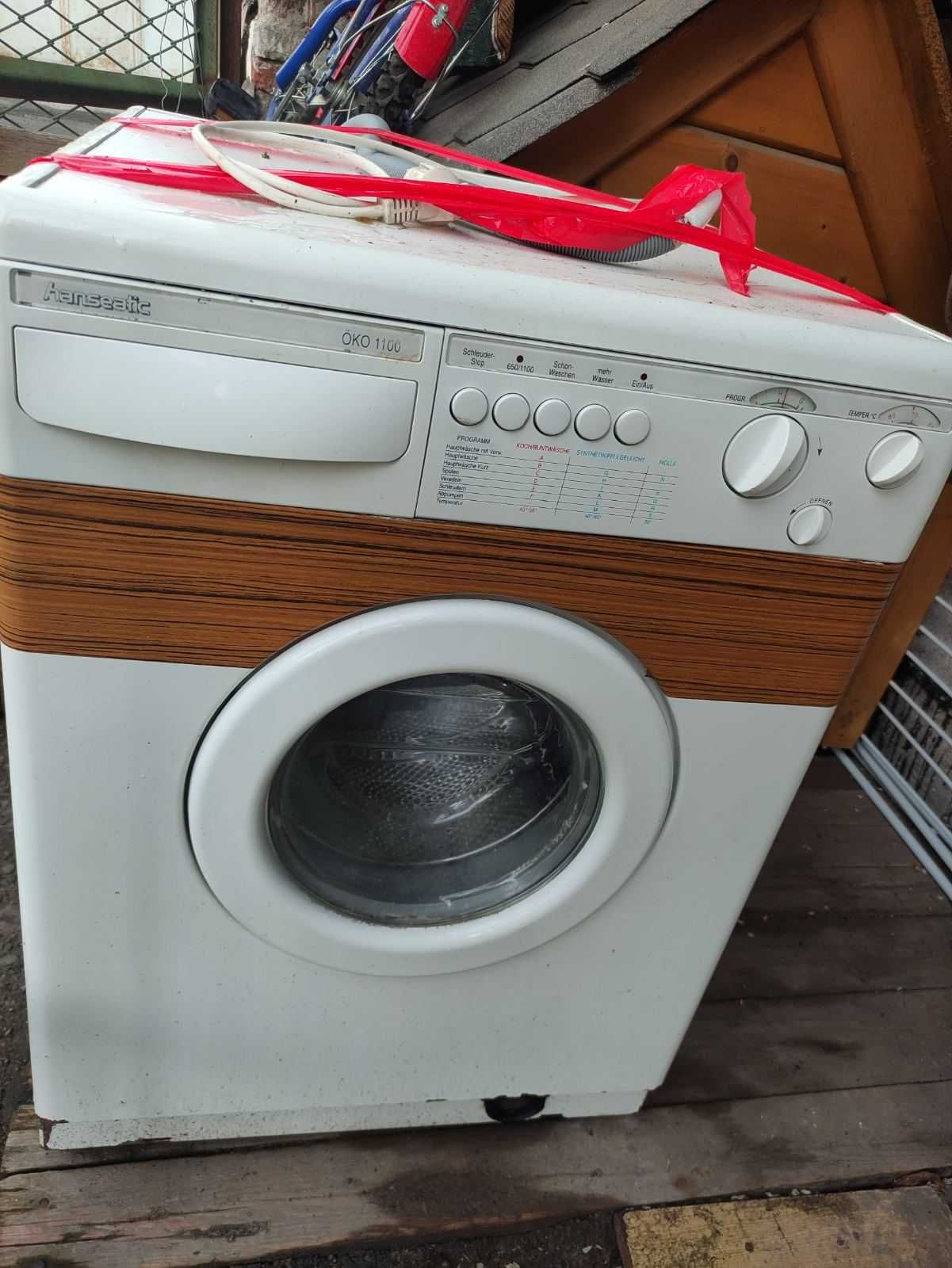 Німецька пральна машина Hanseatic Öko 1100